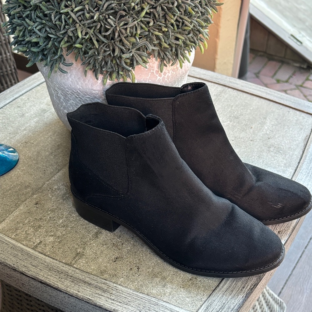 Aldo Black Ankle Booties